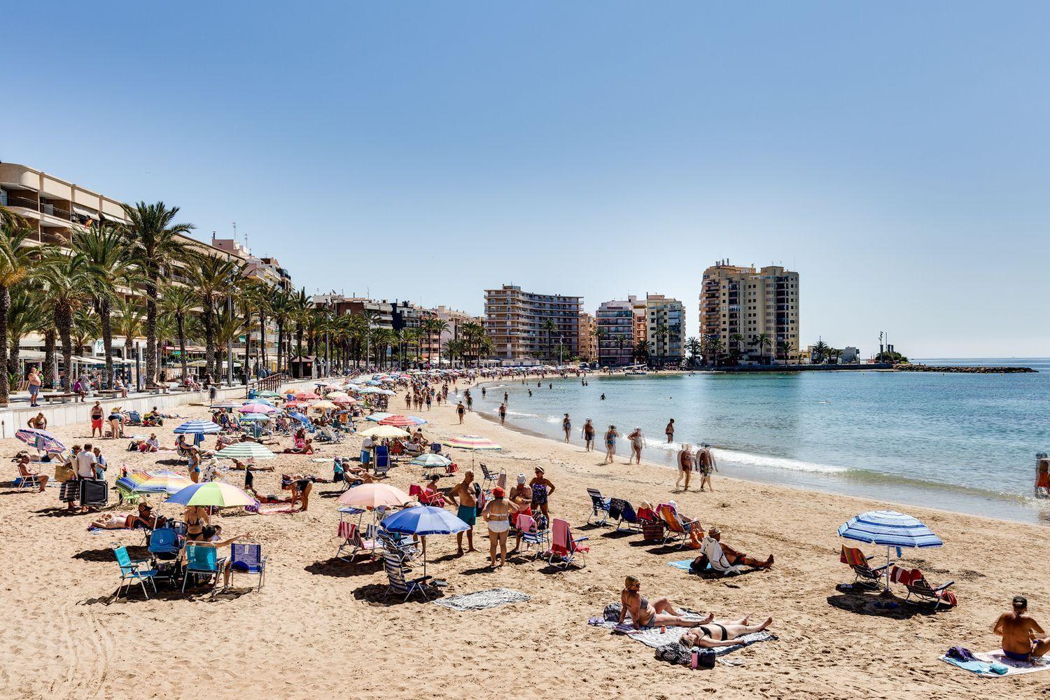 טורבייחה Studio Apartment Santana Habaneras - 05 At Beach With Garage, Pool And Lift מראה חיצוני תמונה